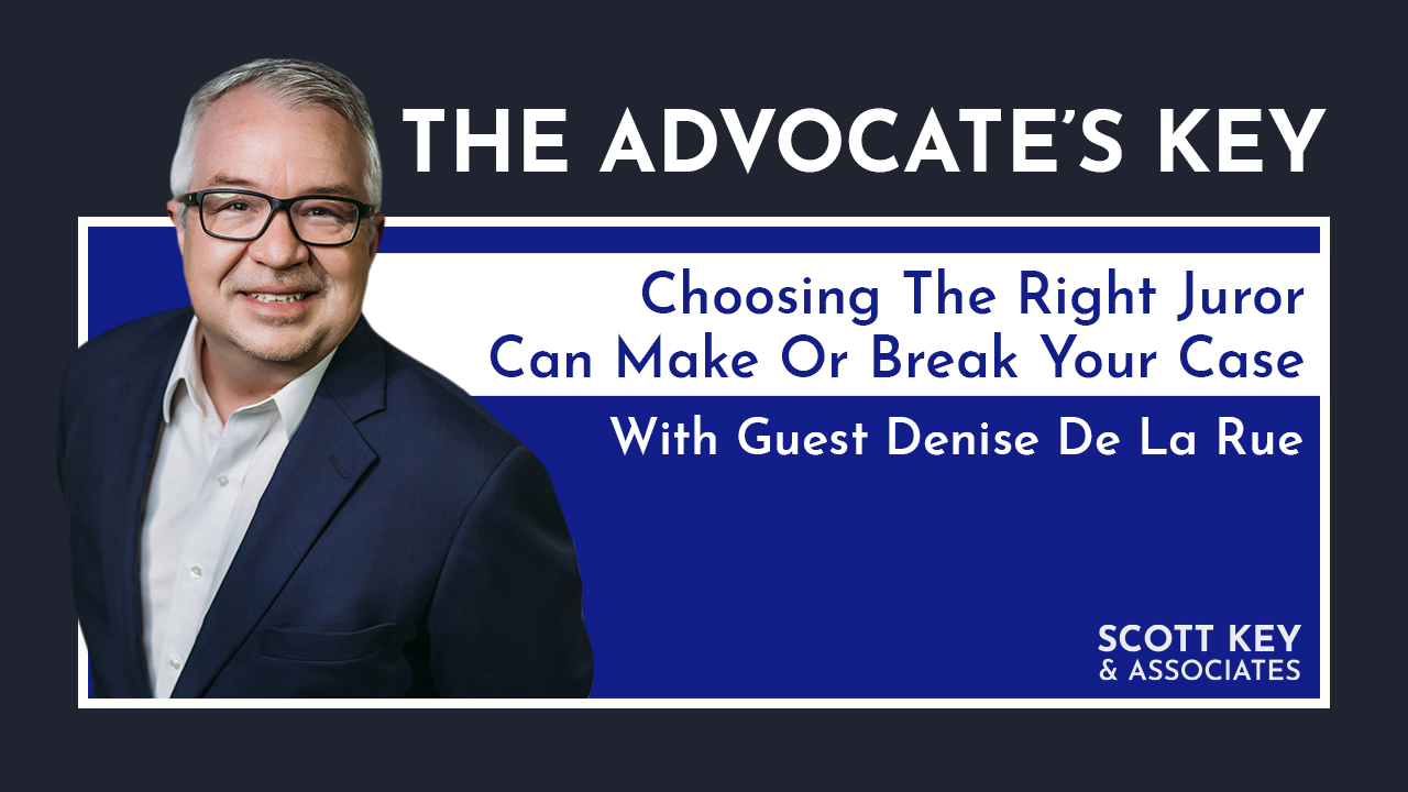 Denise de La Rue on The Advocate's Key podcast