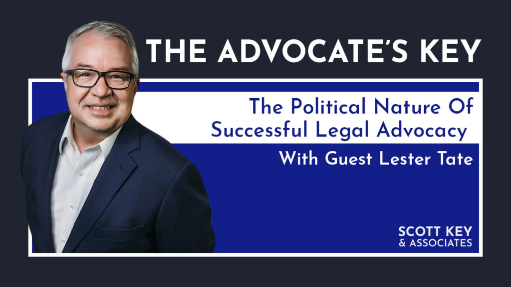 Lester Tate on The Advocate's Key podcast