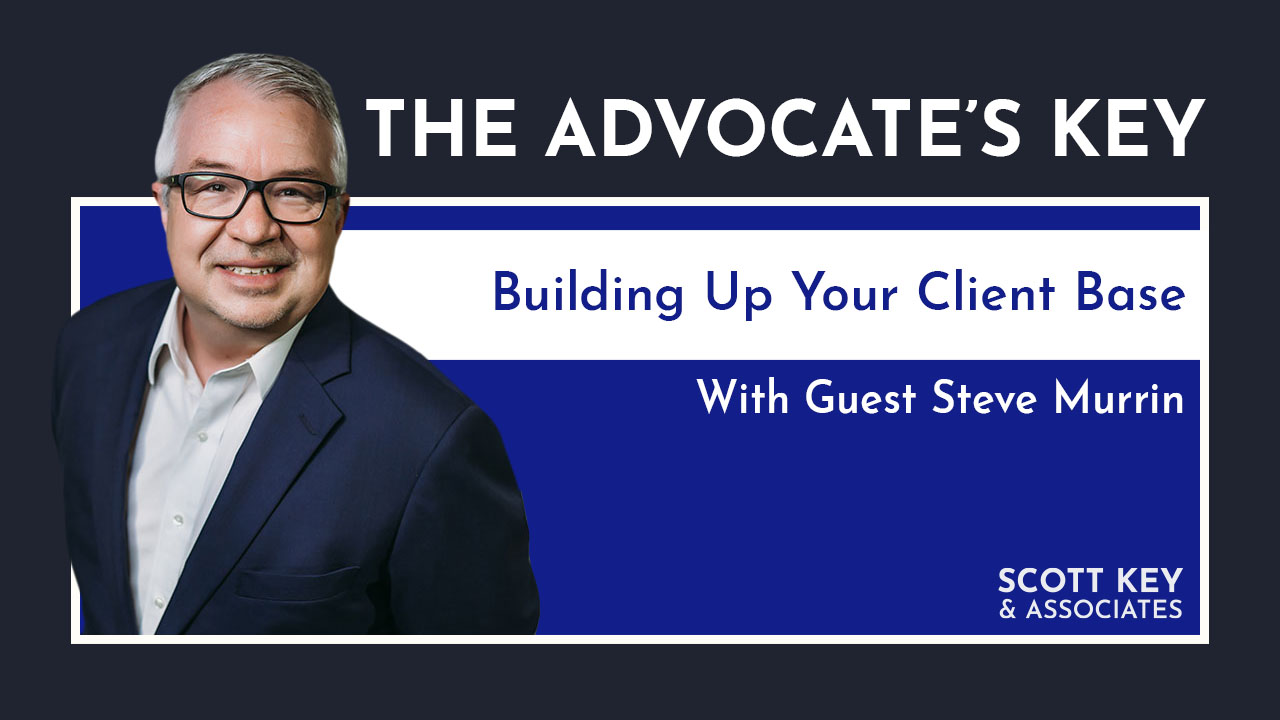 Steve Murrin The Bike Lawyer on The Advocate's Key Podcast